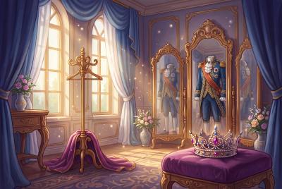 Cisárove nové šaty — bedtime story cover