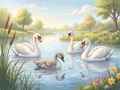 The Ugly Duckling — bedtime story cover